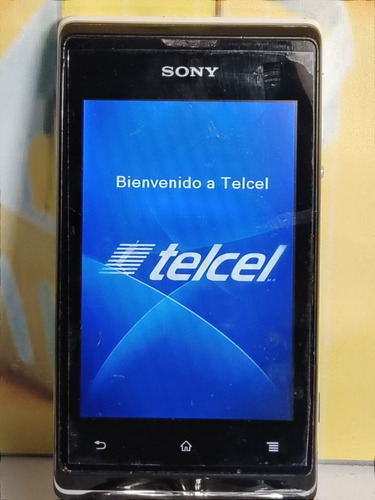 Sony Ericsson C1504 Excelente ( Xperia E ) Telcel Negrocon Blanco (Usado)