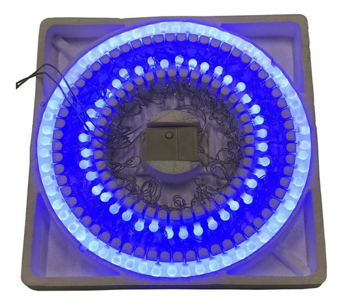 Pisca-pisca 100 Leds Azul Ntl62100a 220v - Rio De Ouro