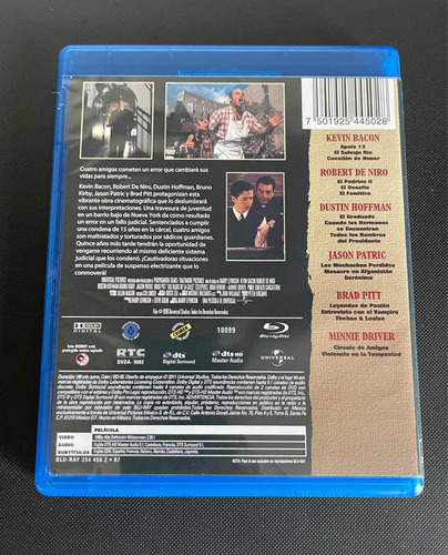 Imagem 2 de 4 de Blu Ray - Sleepers - A Vingança Adormecida - Importado
