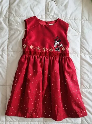 Vestido De Niña Talla 4 (Usado)
