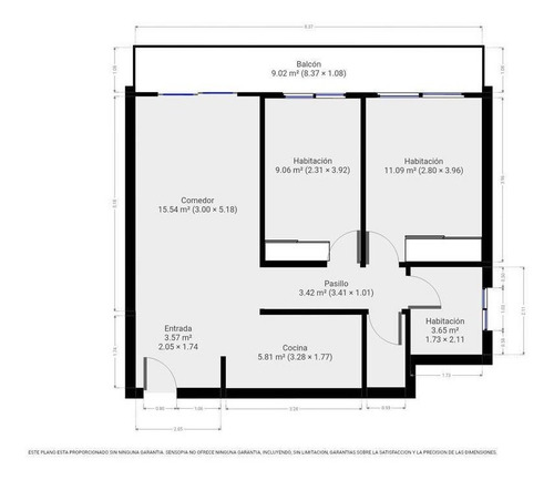 Imagen 29 de 29 de Venta De Departamento 3 Ambientes Con Balcón Corrido En Villa Del Parque