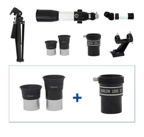 Telescopio Profissional Astronomico Refletor 350x60mm Jiehe