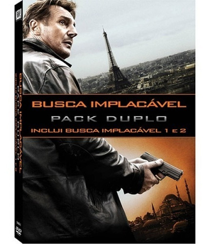 Dvd Busca Implacável 1 E 2 - Pack Duplo - Lacrado Original