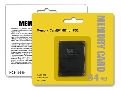 Memory Card 64mb Playstation 2 Ps2 Lacrado Cartão De Memoria