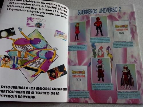 Album Dragon Ball Super Torneo Del Poder Sticker Mas Sobres