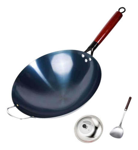 Wok Pan Antiadherente Pots Wok Cooker De Inducción 40 Cm