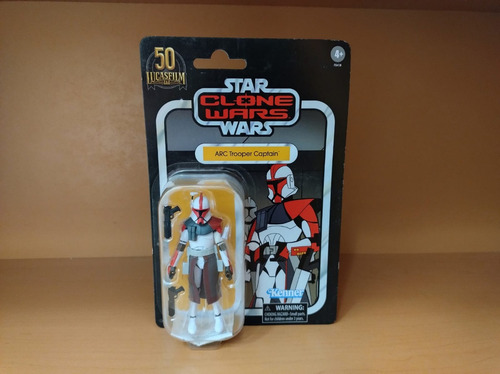 Figuras Star Wars. Arc Trooper Captain. (Usado)