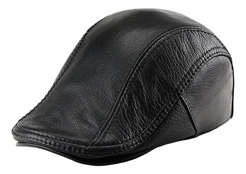 Gorra Plana Piel Cordero Hombre Gatsby Newsboy Hats Boina