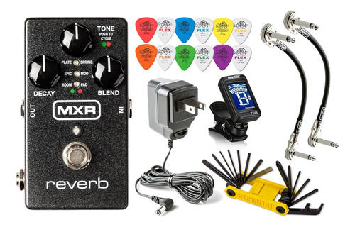 Pedal De Efectos De Guitarra Eléctrica Mxr M300 Reverb...