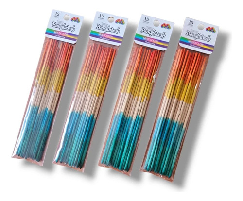 Sah. Bangladesh Simple Multicolor X15 V. Multiaroma X5 Pack