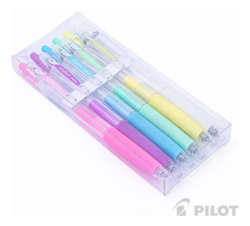 Lápices Gel Pilot Pop Lol Set 6 Colores