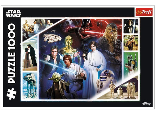 Rompecabezas Puzzle Trefl Star Wars Y Elvis Presley 1000 Pz