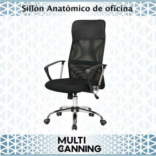 Imagen 3 de 10 de Silla Oficina Sillon Mesh Escritorio Pc Ejecutivo Premium