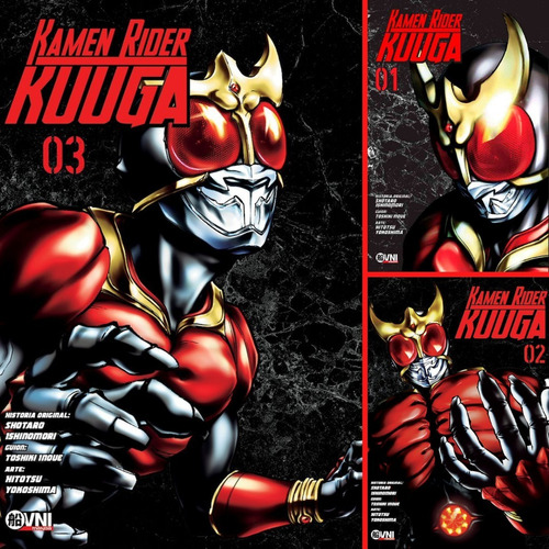 Kamen Rider Kuuga Tomos 1 Al 3  Ovni
