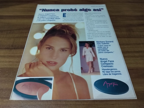 (ph841) Publicidad Barbara Durand * Angel Face (Usado)