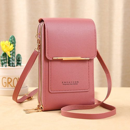 Bandolera Mini Bolso Porta Celular Moderno Cartera