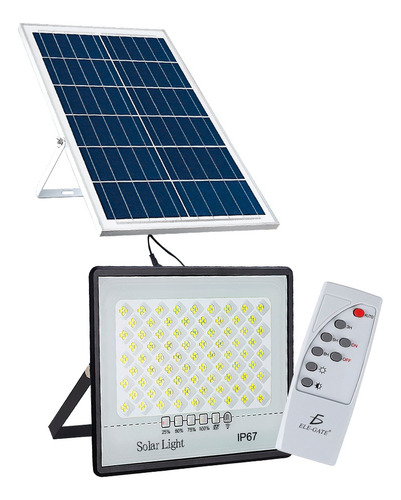 Proyecto Luz Led Panel Solar Exteriores Automático Control