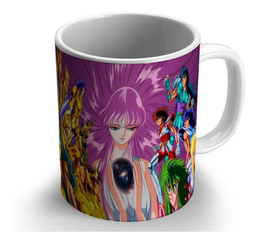 Taza Normal Caballeros Del Zodiaco Cdz-003