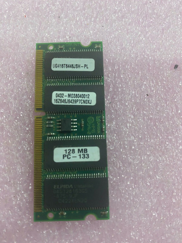 Ug416t6446jsh-pl 128mb Pc-133 Sodimm Memory Ram Uuv