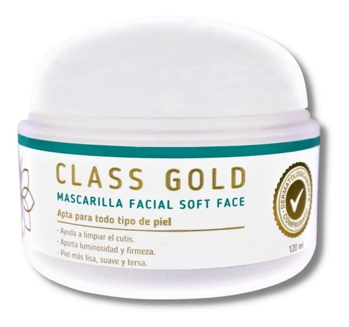 Mascarilla Facial Class Gold - mL a $567