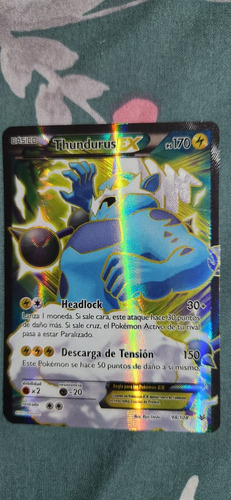 Carta Pokémon Thundurus-ex 98/108