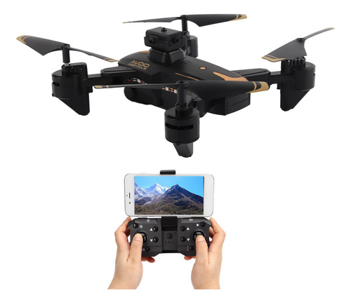 Cámara Hd Drones Rc Drone Stunt Roll Black Dual Intelligent