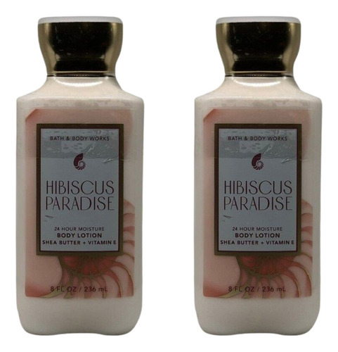 Bath And Body Works Juego De 2 Lociones De 8 Onzas (hibiscu.