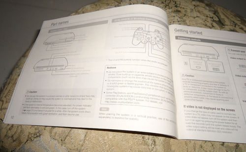 Manual Ps3 Cech-2101a Original - Playstation 3