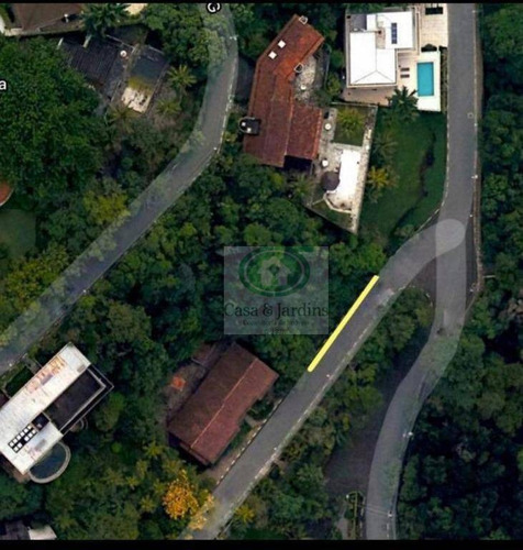 Imagem 5 de 6 de Terreno C/ Vista Mar - Condomínio De Luxo - 586 M² Por R$ 1.100.000,00 - Morro Santa Terezinha - Santos/sp - Te0225