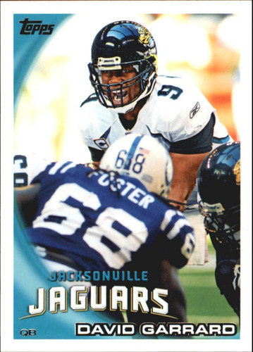 2010 Topps #249 David Garrard Jacksonville Jaguars