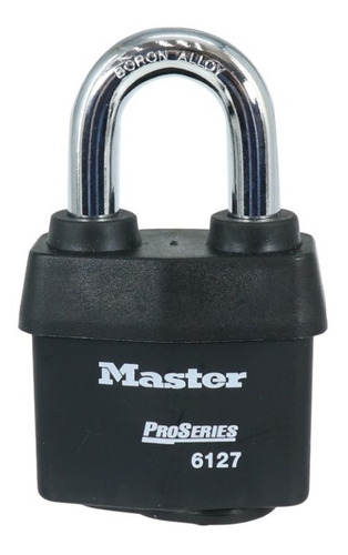 Candado Pro Series Master Lock 6127 De 67 Mm 20800250 Color Negro