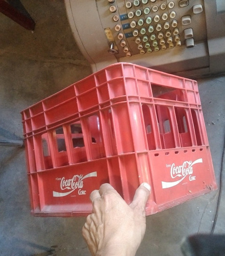 Antiguo Cajón De Coca-cola Botella Chica Colección 