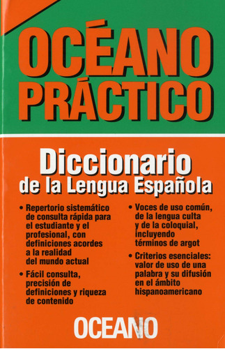 Libro Océano Práctico De La Lengua Española De Autores Vario