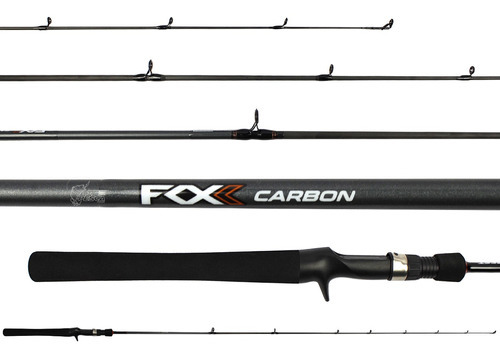 Vara Para Carretilha Zest Fox Carbon (1,68m) 12-25lbs C561mh
