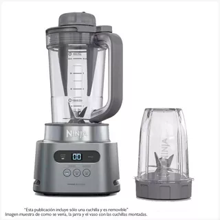 Licuadora Ninja Twisti High-Speed Blender DUO SS150 34 fl oz plateada 120V