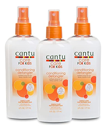 Cantu Care For Kids Conditioning Detangler, 6 Fl Oz (paquete