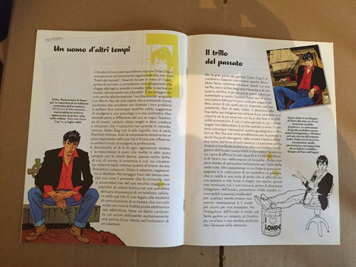 Imagem 7 de 7 de Apenas A Revista Em Italiano Dylan Dog Bonellihq Cx368 L21