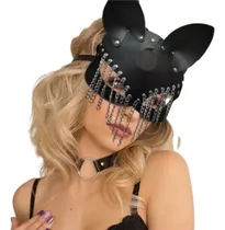 Comprar Máscara Orejas Gato Antifaz Cosplay Sexy Gatubela Para Mujer