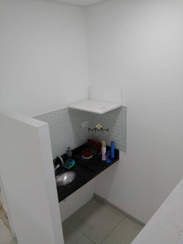 Imagem 9 de 11 de Sala Comercial Para Locação - The Blue Officemall - 52m² Com Banheiro Privativo, Copa, 3 Salas E 1 Vaga De Garagem - Sa0149