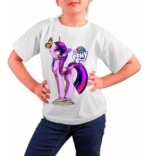 Polera Niña Estampada 100%algodón My Little Pony Exclusivo 3