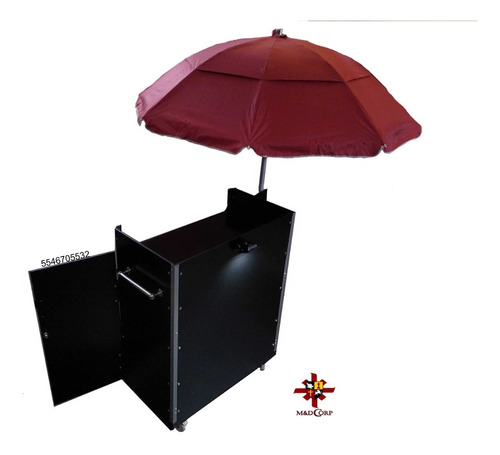 Carro Mueble Modulo Mesa Para Valet Parking (154llaves)negro