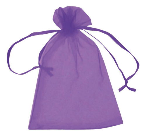 Bolsa Para Dulces, Mxypl-009, 25pzas, Morado, 5x7cm, Tela, B