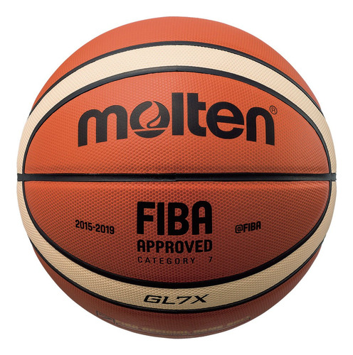 Molten Serie X Pelota De Baloncesto De Piel, Aprobada Por F.