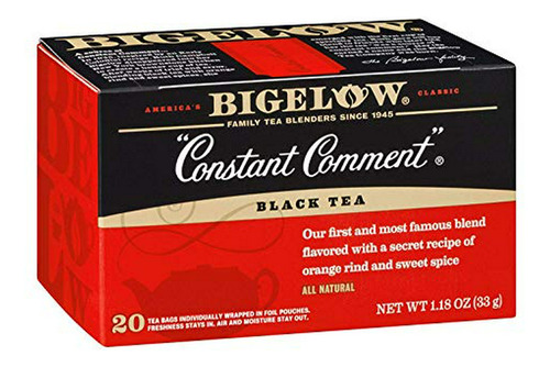 Té Constant Comment - 20 Bolsas (paquete De 12)