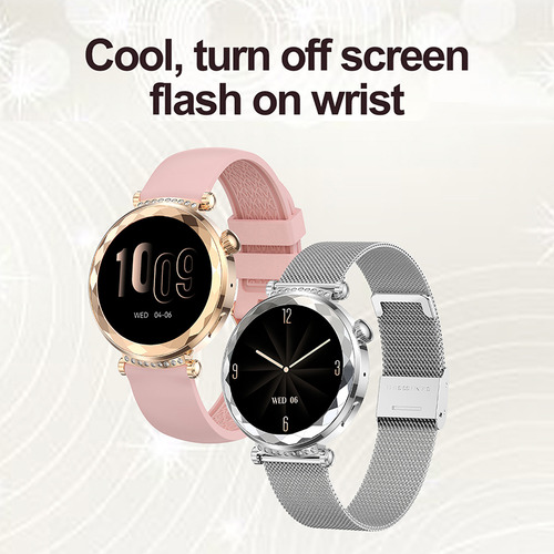Amoled Smart Watch Deporte Pulsera Reloj Inteligent Mujer