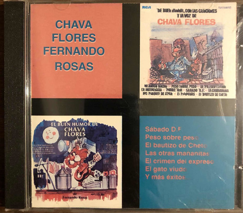 Chava Flores - Fernando Rosas. Cd. 2 En 1