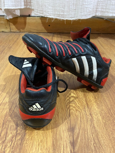 Botines adidas Niño Poco Uso Talle 3us - 2.5 Uk - 21.1cm