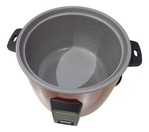 Olla Arrocera Panasonic 2.2l Sr-y22fgj Roja Con Vaporera Bordó 50/60 Hz