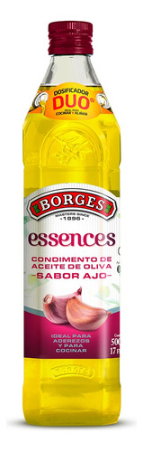 Borges Essences Aceite De Oliva Con Ajo 500ml