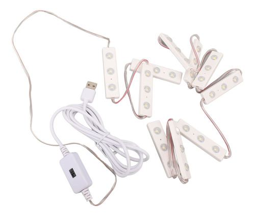 Espejo De Maquillaje Led Vanity Usb, Sin Escalonamiento, Reg